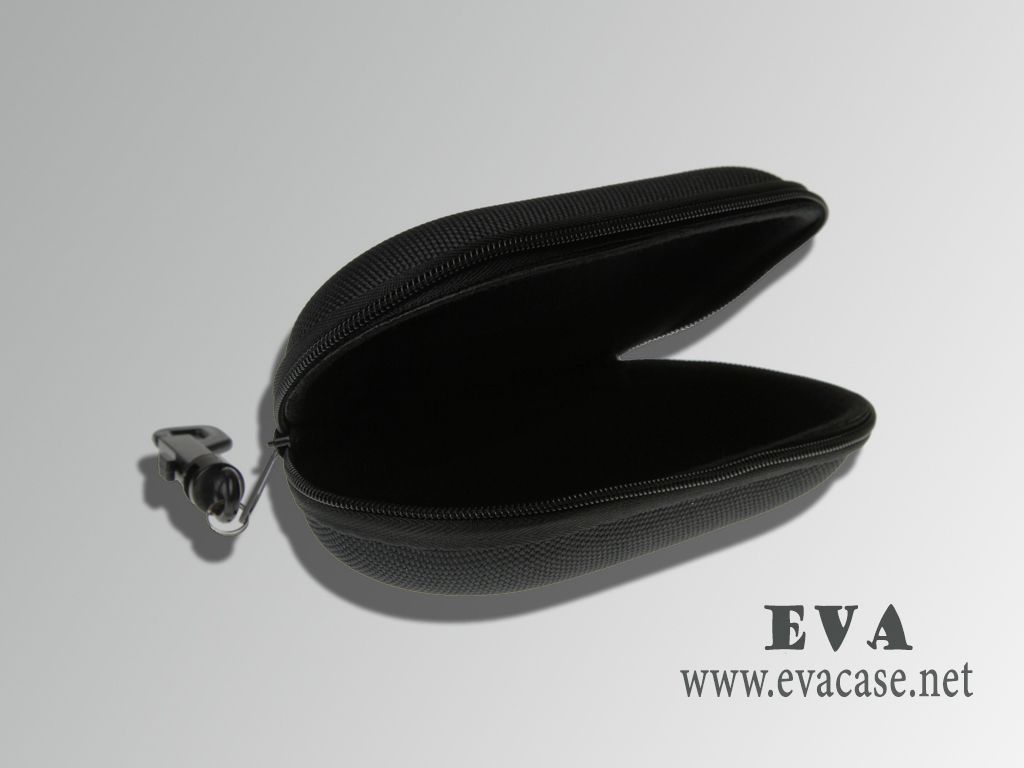 Unbranded cheap EVA sunglasses case with velvet lining