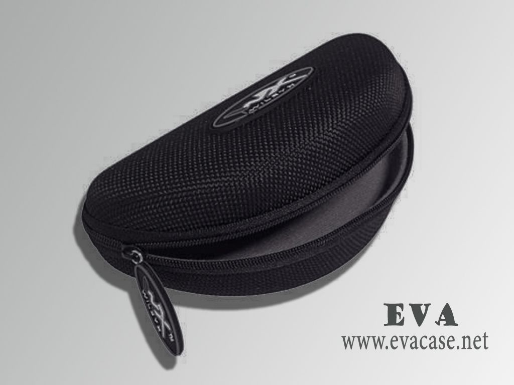 Wiley x tactical EVA impact protection sunglasses zipper case free sample design