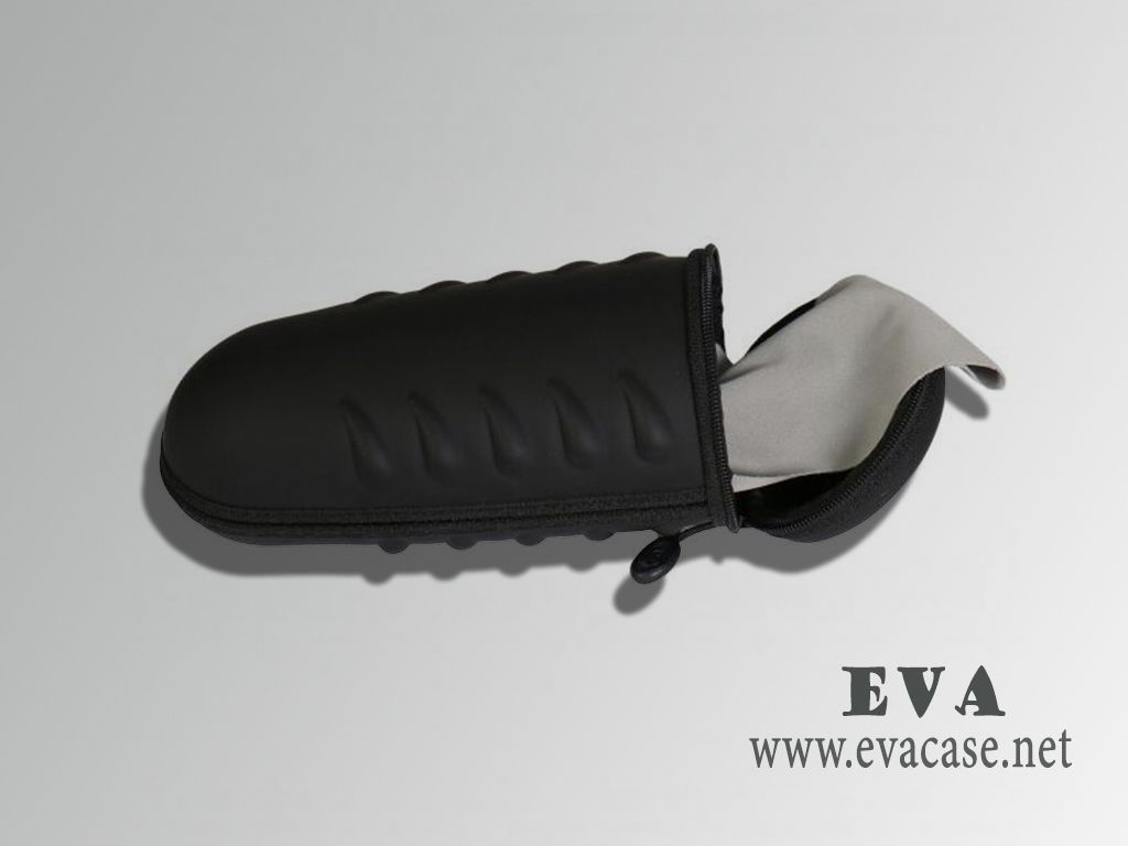 Nite Ize personalized Rugged hard shell EVA SunGlasses pouch Case with polishing cloth in