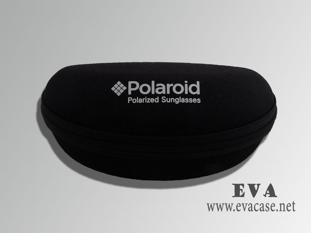 Polaroid Sport shockproof sunglasses case with durable nylon covering