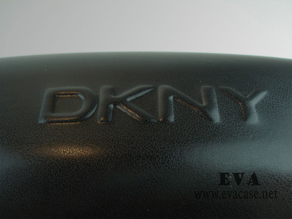 DKNY sunglasses gift pouch case heat compression embossed logo