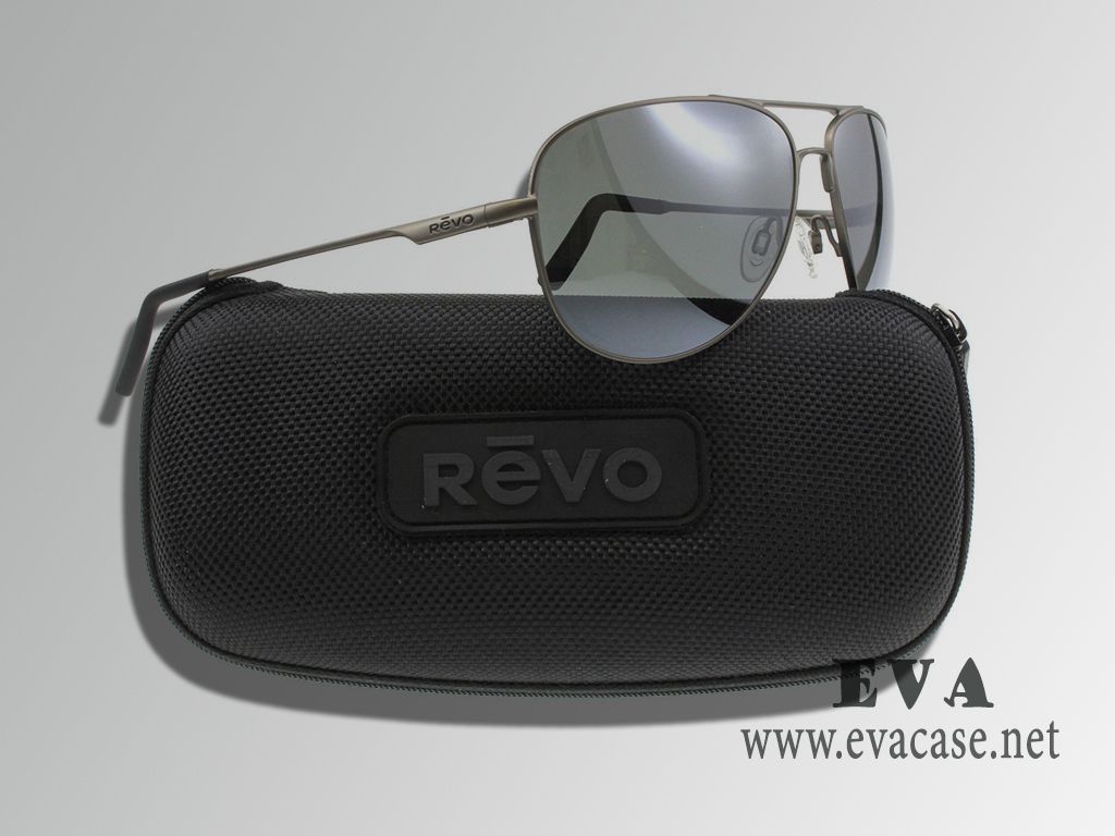 Revo EVA Sunglasses Designer pouch Softcase with rugged nylon
