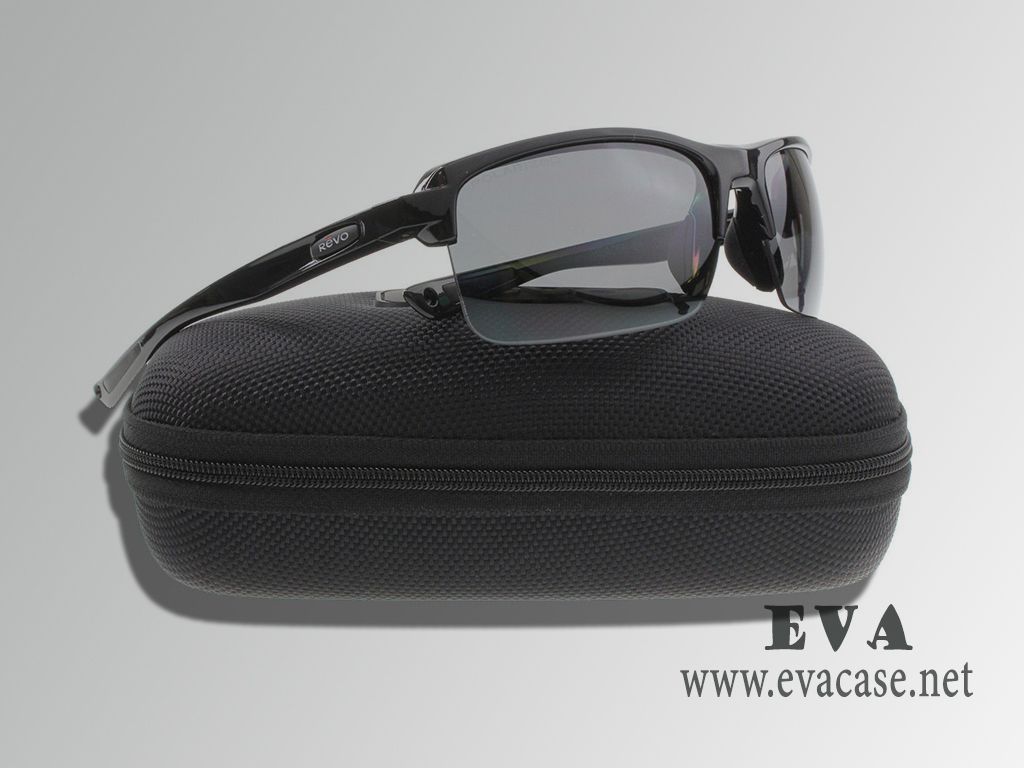 Revo EVA Sunglasses Designer pouch Softcase with velvet lining
