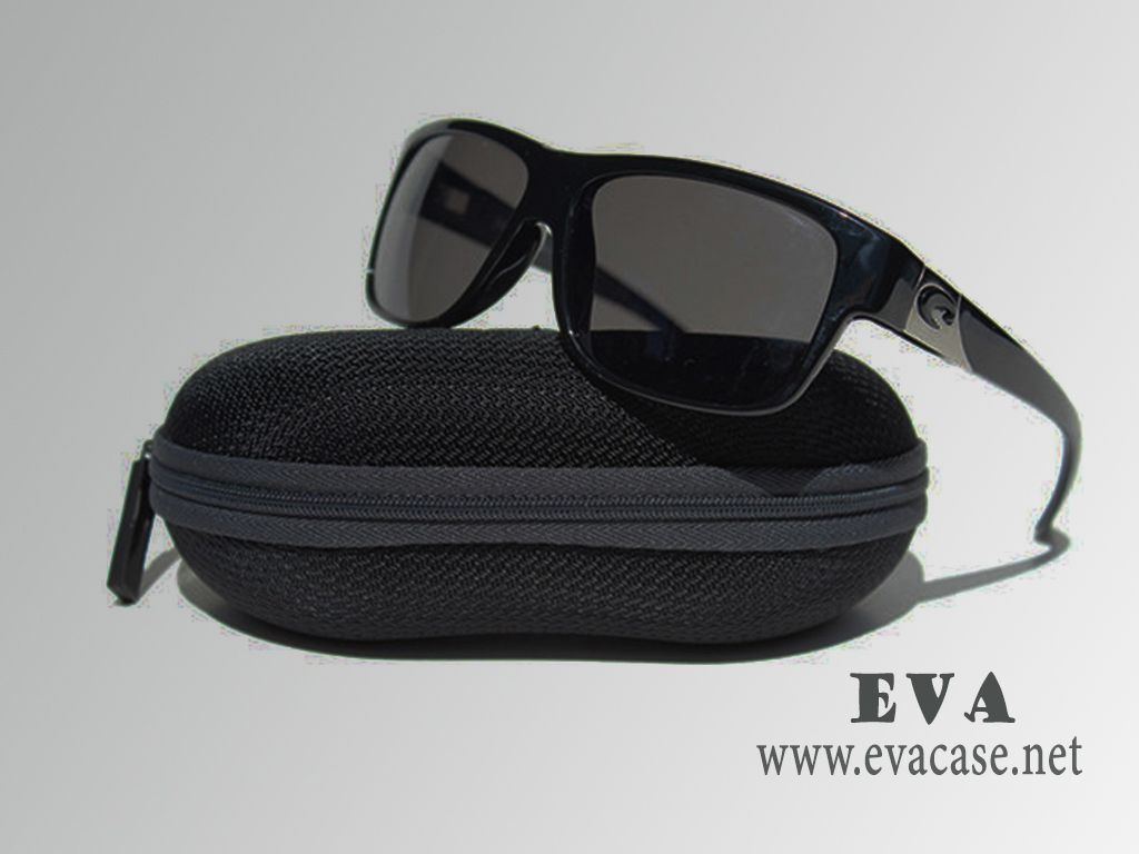 Costa Sunglasses Zippered Hard Case with zippered up