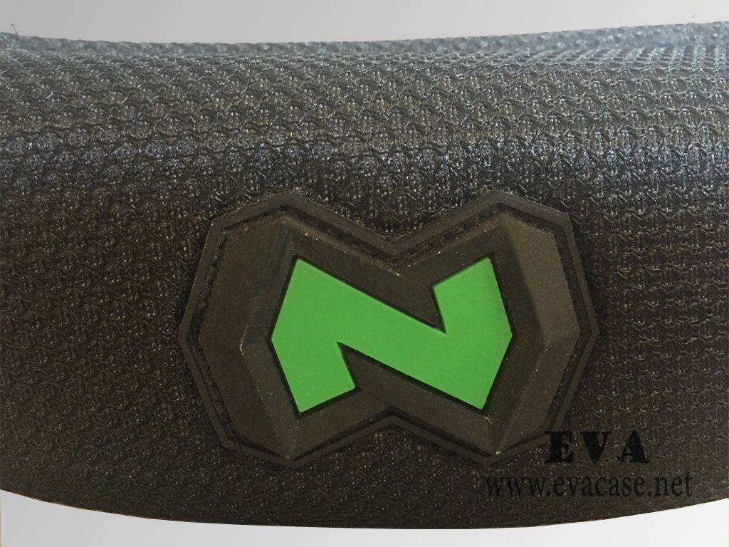 NATIVE EVA eyewear carrying box case with rubber patch logo