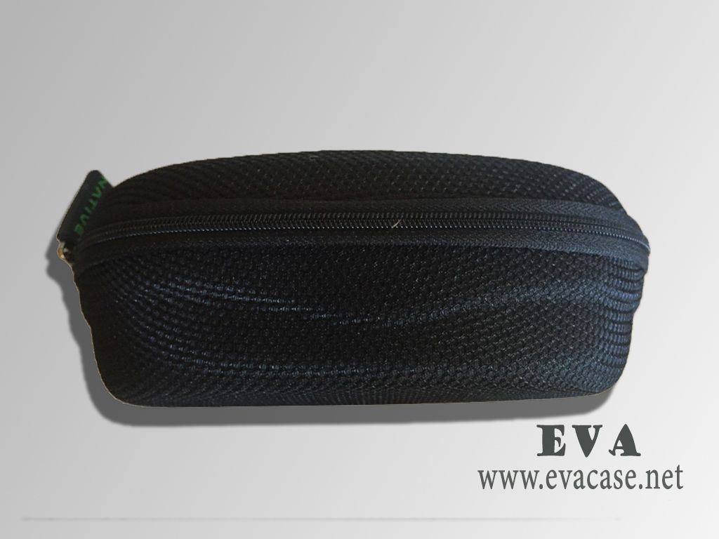 NATIVE EVA eyewear carrying box case with nylon zipper closure