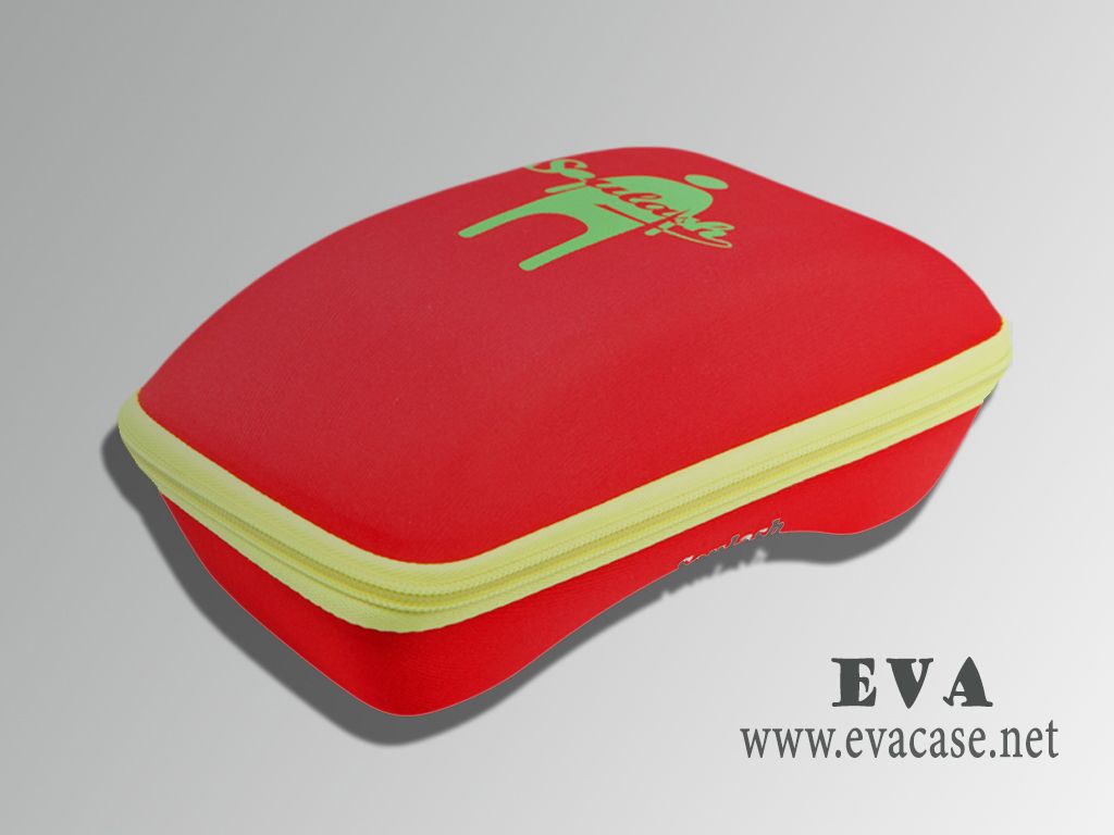 SOULASH molded EVA ski goggle transport case printing logo in 3 position