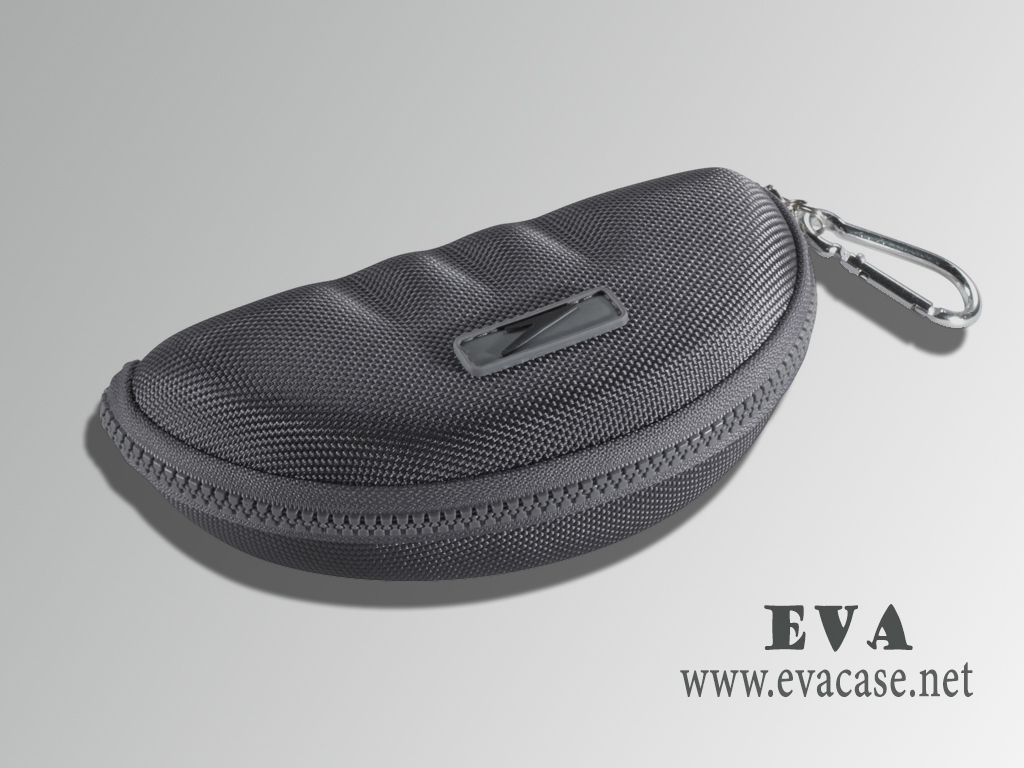 Speedo thermal formed EVA swim goggle protector case in grey