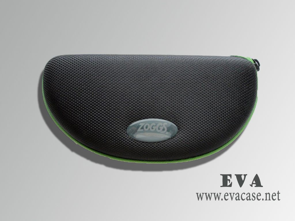 Zoggs EVA swim goggle holder case front view