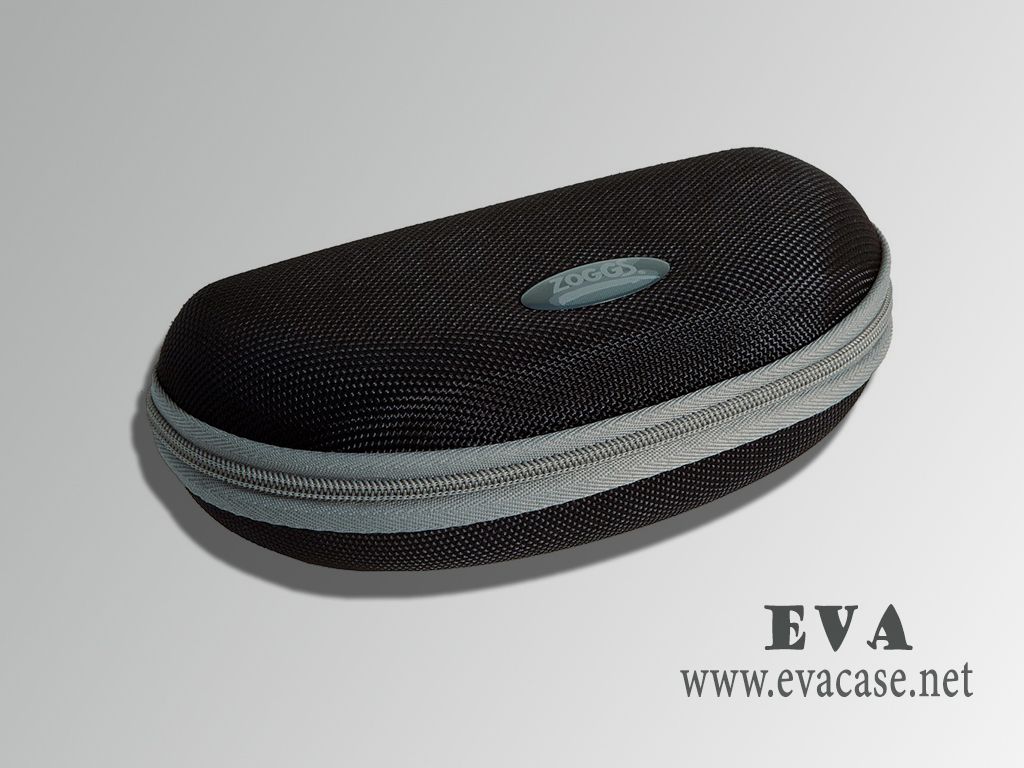 Zoggs EVA swim goggle holder case with epoxy logo