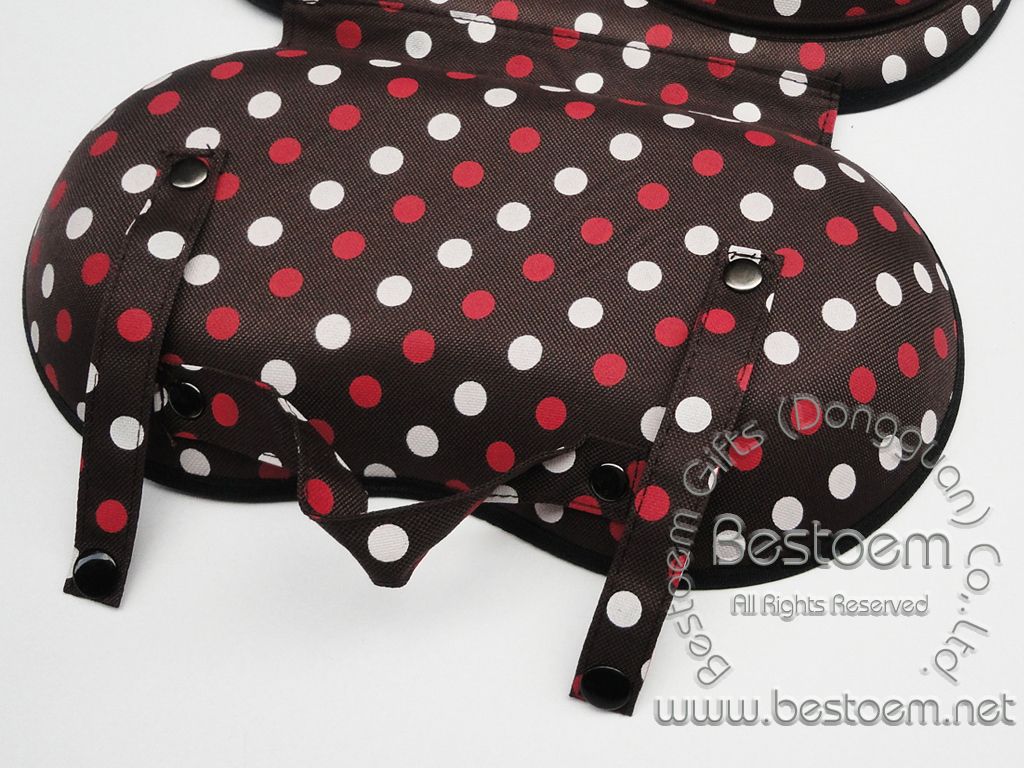 Regular bra bag travel case with metal button closure