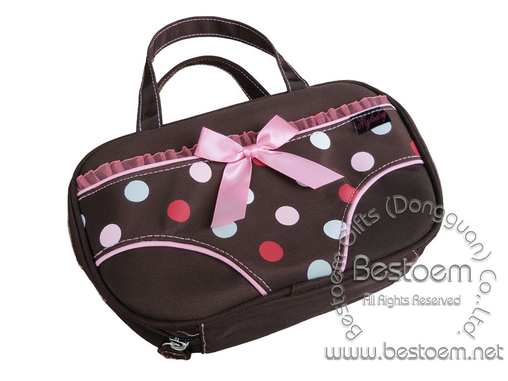 Cheap travel underwear bag front view