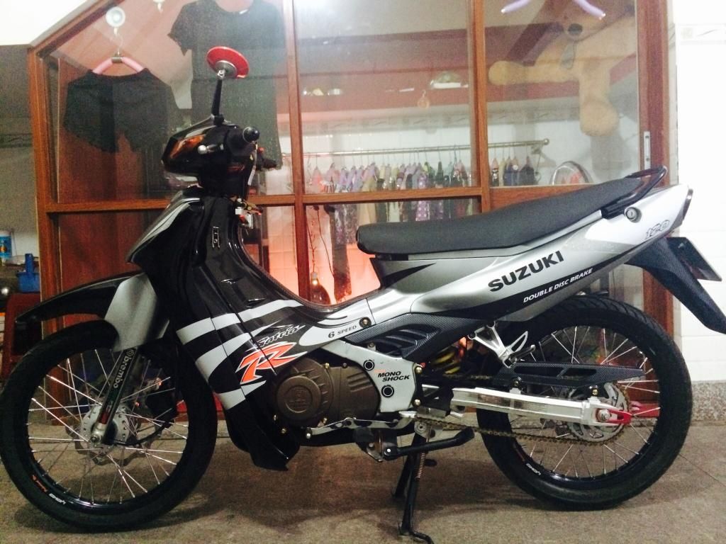 Bán em xipo RGV120 lên satria 2000 full đồ chơi fix mạnh 93tr giá quá tốt ai hốt nào - 6