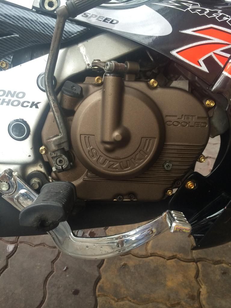 Bán em xipo RGV120 lên satria 2000 full đồ chơi fix mạnh 93tr giá quá tốt ai hốt nào - 2