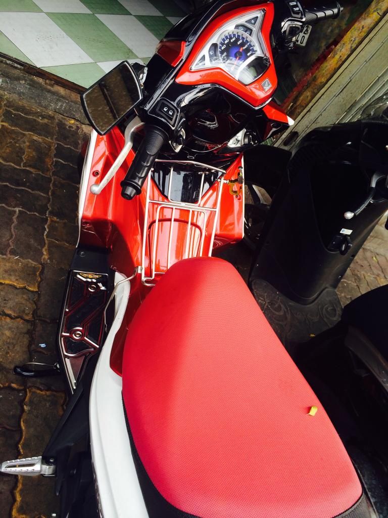 cần bán gấp air blade sporty 2013 đỏ đen trắng xe leng keng - 2