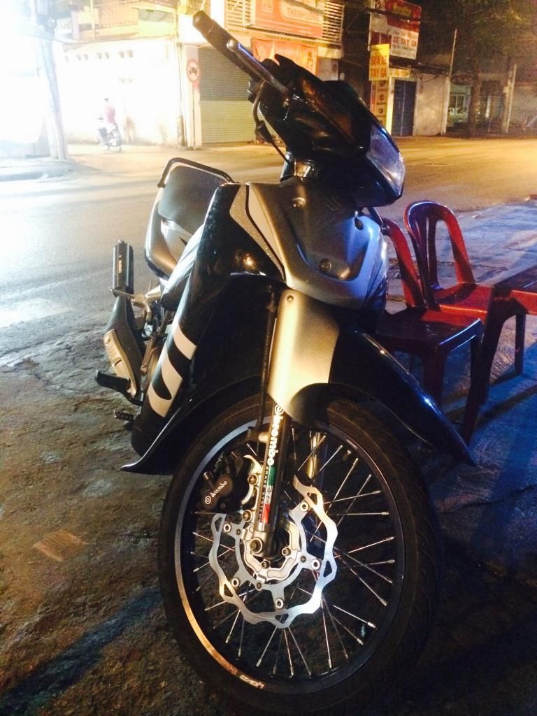Bán em xipo RGV120 lên satria 2000 full đồ chơi fix mạnh 93tr giá quá tốt ai hốt nào