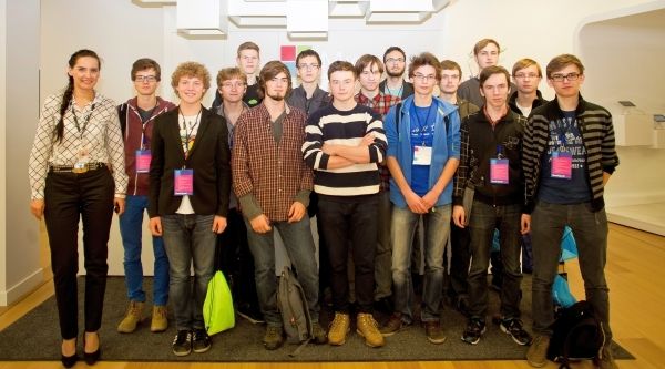 Uczniowie Staszica na konferencji YouthSpark Live w Microsoft, fot. Marta Chrobak