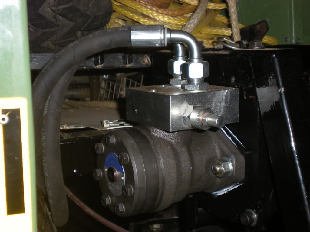 Hydraulic Winch Installation Tools and Fabrication LR4x4 The Land