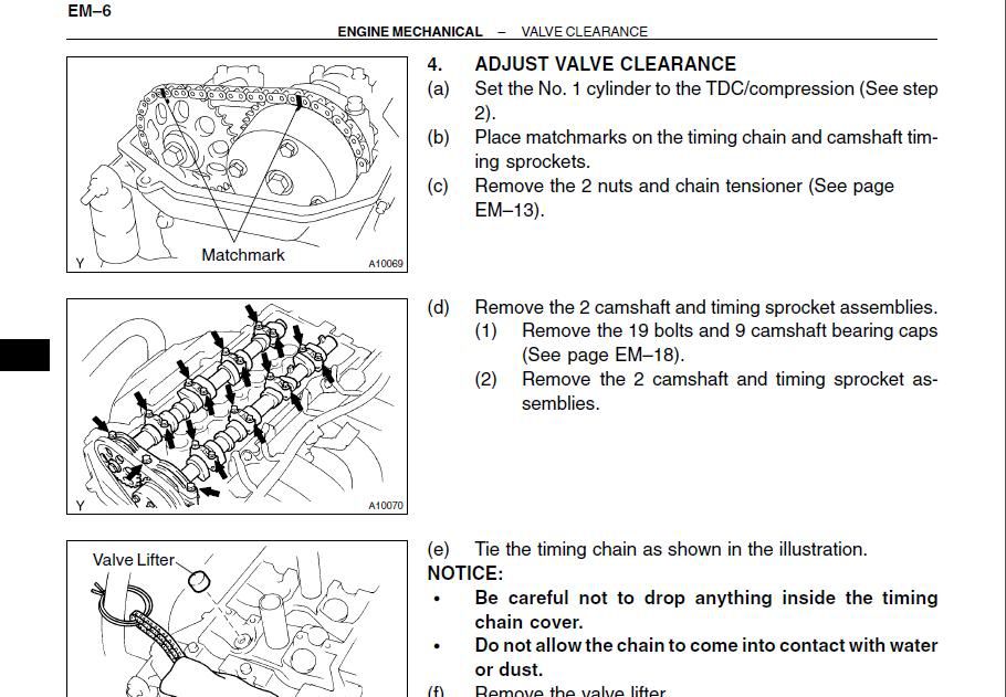 toyota 3zz fe repair manual #3