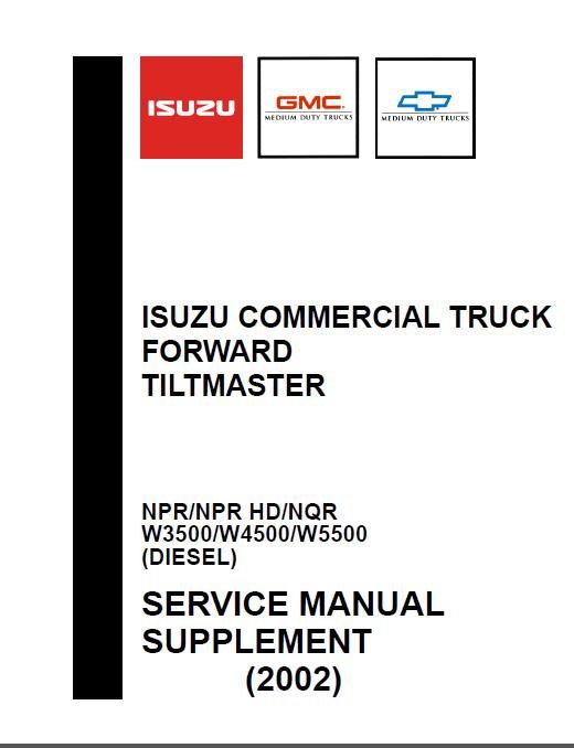 isuzu 3ld1 service manual