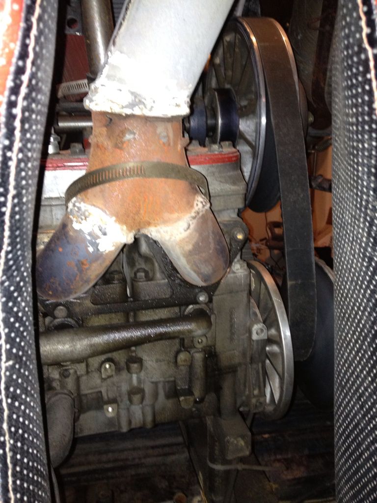 Polaris 700 two stroke motor swap