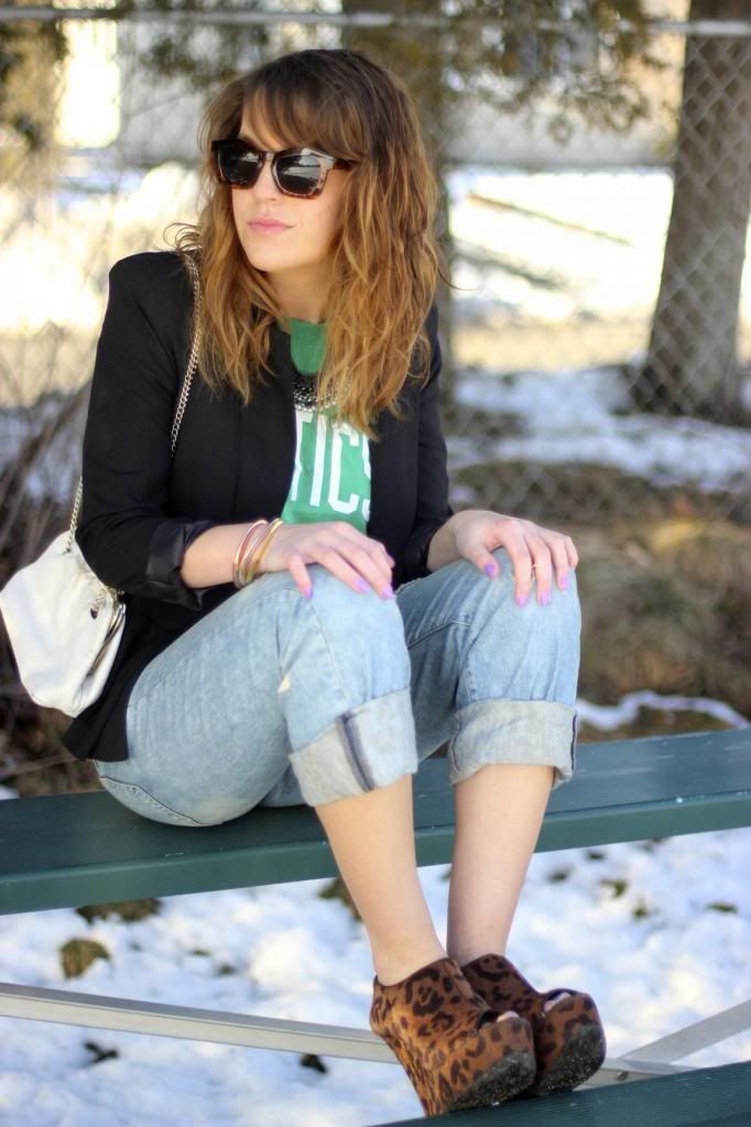 style tab, fashion, st. patrick's day, outfit idea, st. patty's fashion, celtics, boyfriend jeans,