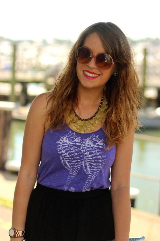 style tab, fashion blogger, boston blogger, skip n'whistle, sea horse tank, summer