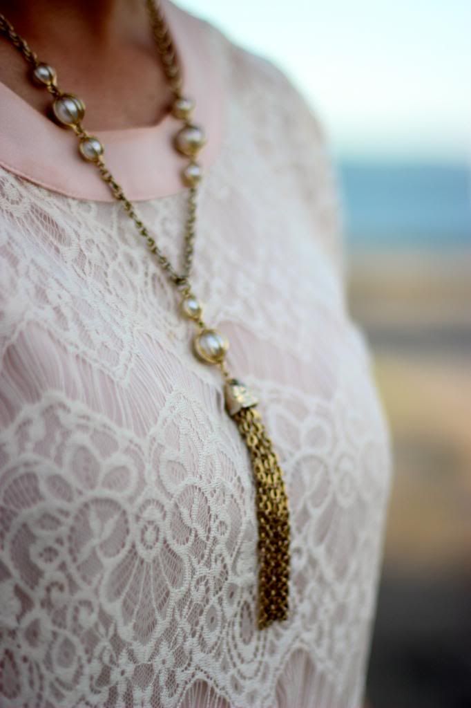 tassel necklace, style tab