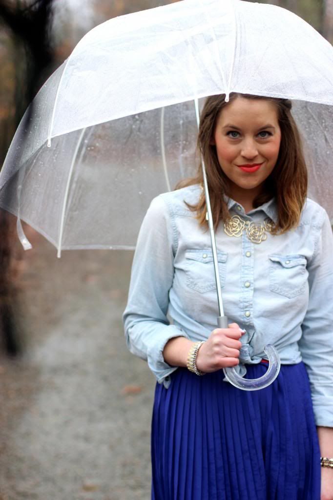 style tab, fashion blogger, boston, rain outfit, bubble umbrella