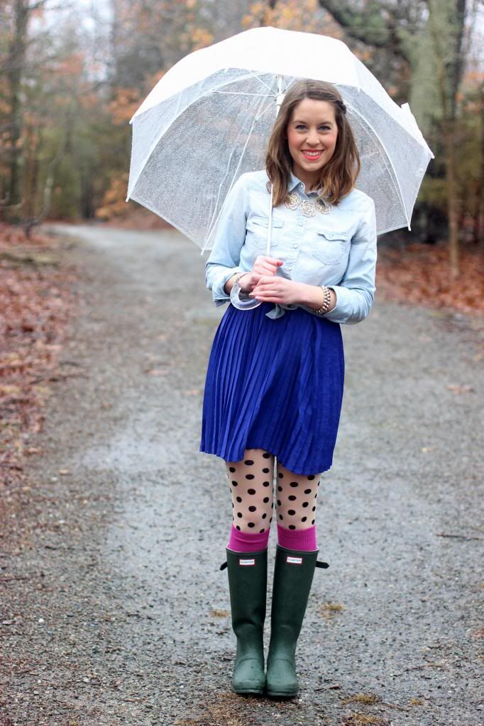 style tab, fashion blogger, boston, rain outfit, bubble umbrella