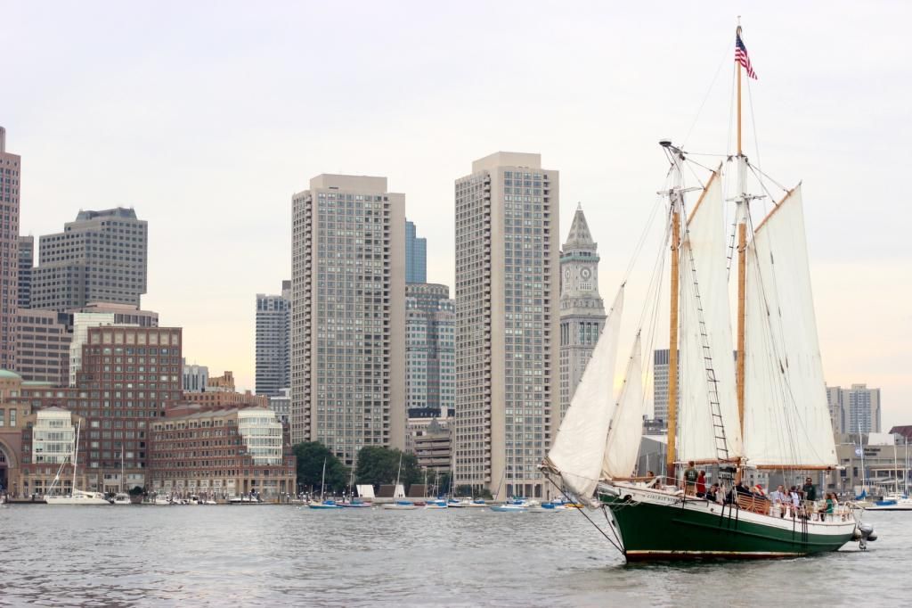 style tab, style blogger, fashion blogger, boston harbor, boston skyline