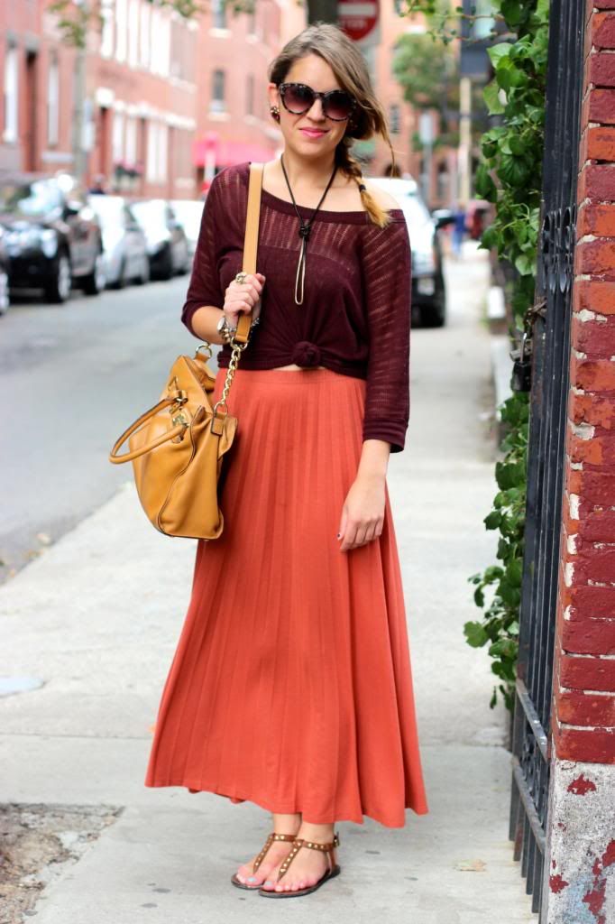 style tab, fashion blogger, boston blogger, maxi skirt, how to wear, fall outfit