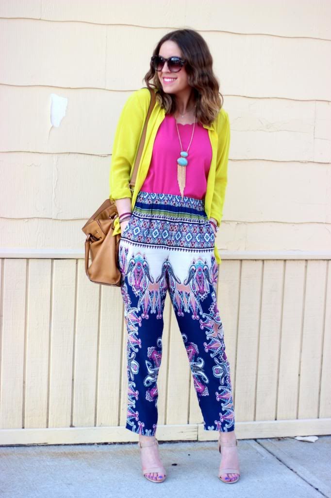 style tab, boston fashion blogger, printed pants