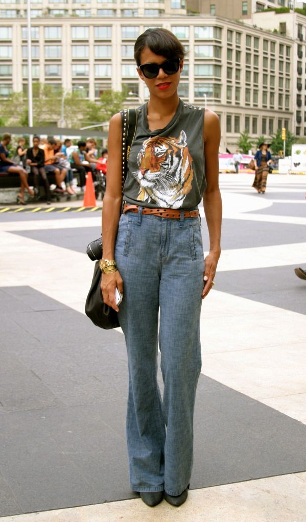 Fashion Week Street Style Lincoln Center