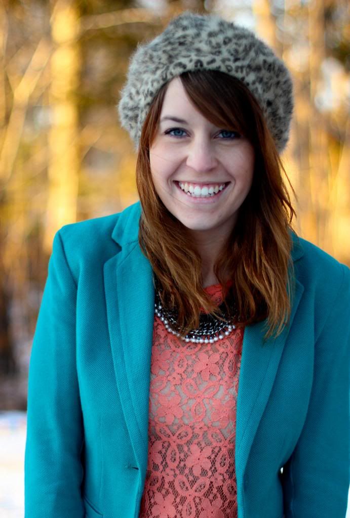 leopard print beret on style tab