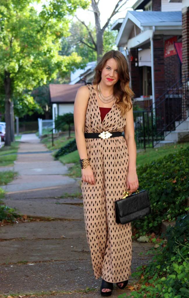 style tab, fashion blogger, boston blogger, st. louis fashion week, fall 2013, how to wear a jumpsuit