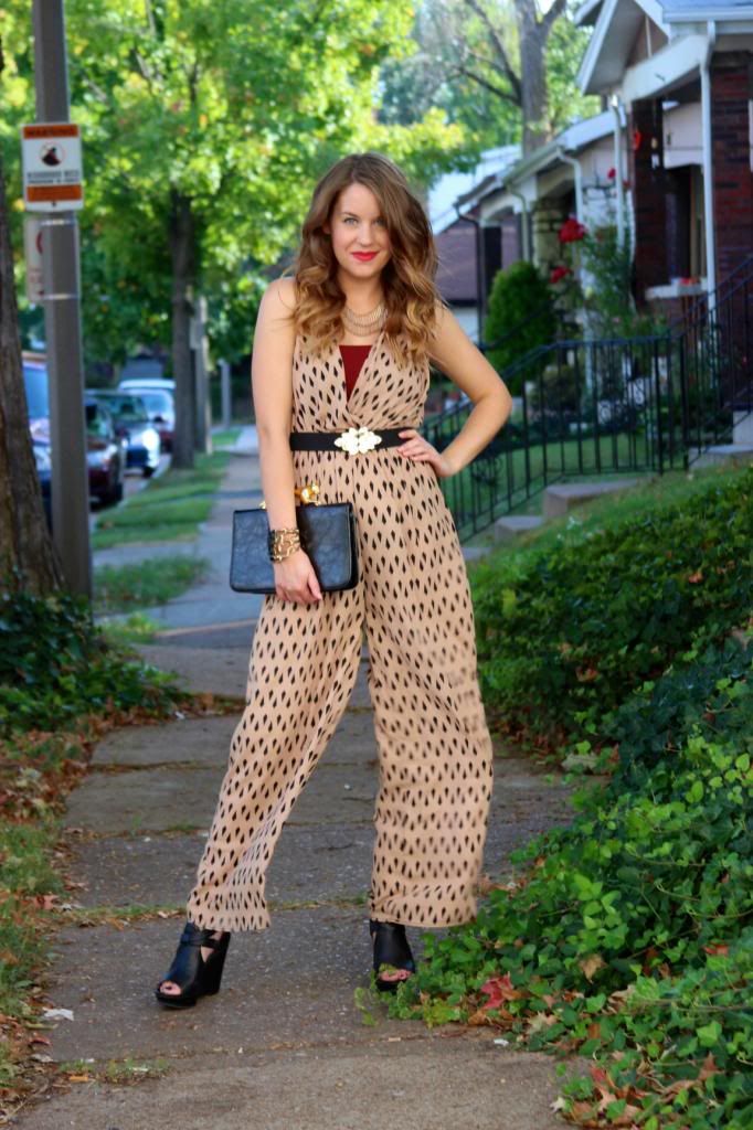 style tab, fashion blogger, boston blogger, st. louis fashion week, fall 2013, how to wear a jumpsuit