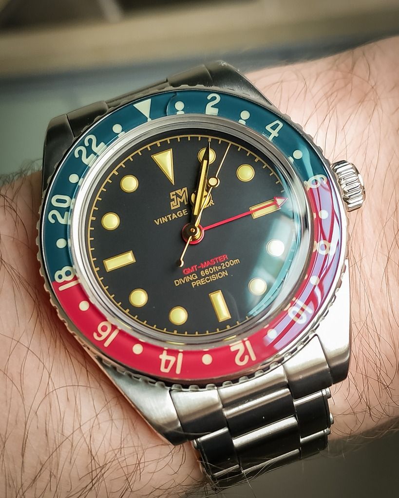 san martin vintage diver