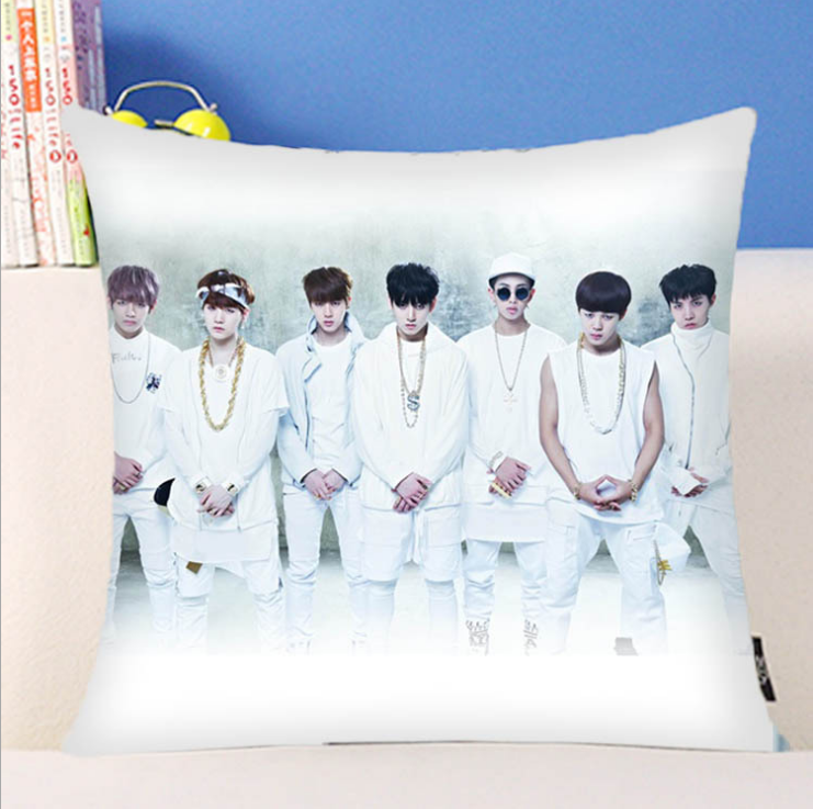 bts tiny tan pillow