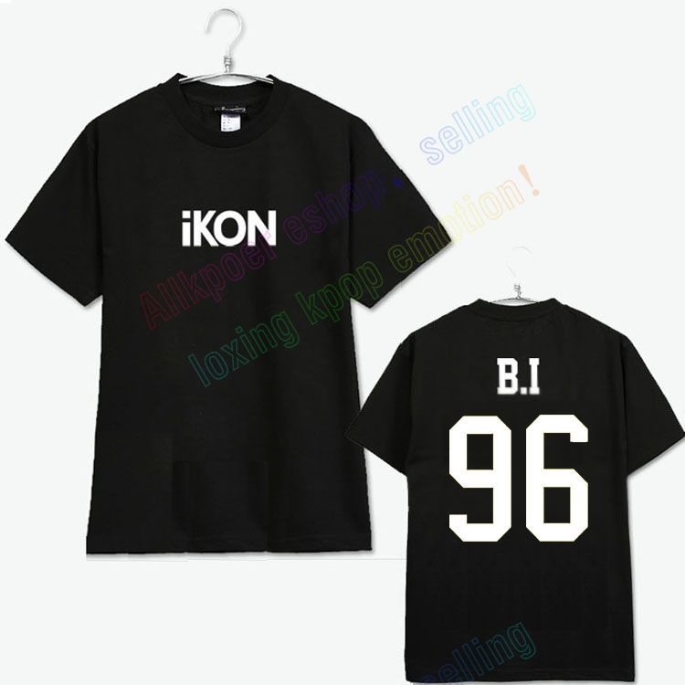 Kpop Ikon T Shirt Bobby Bi Donghyuk Jinhwan Junhoe Tee Tshirt 7051